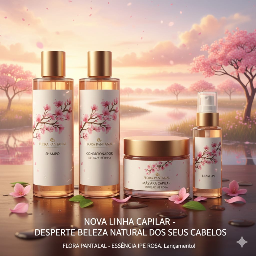 Segredos Rosa - Linha Capilar